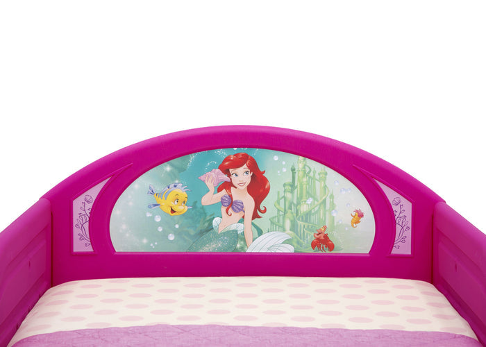 Princess Deluxe Toddler Bed with Attached Guardrails Disney Princess (1034)