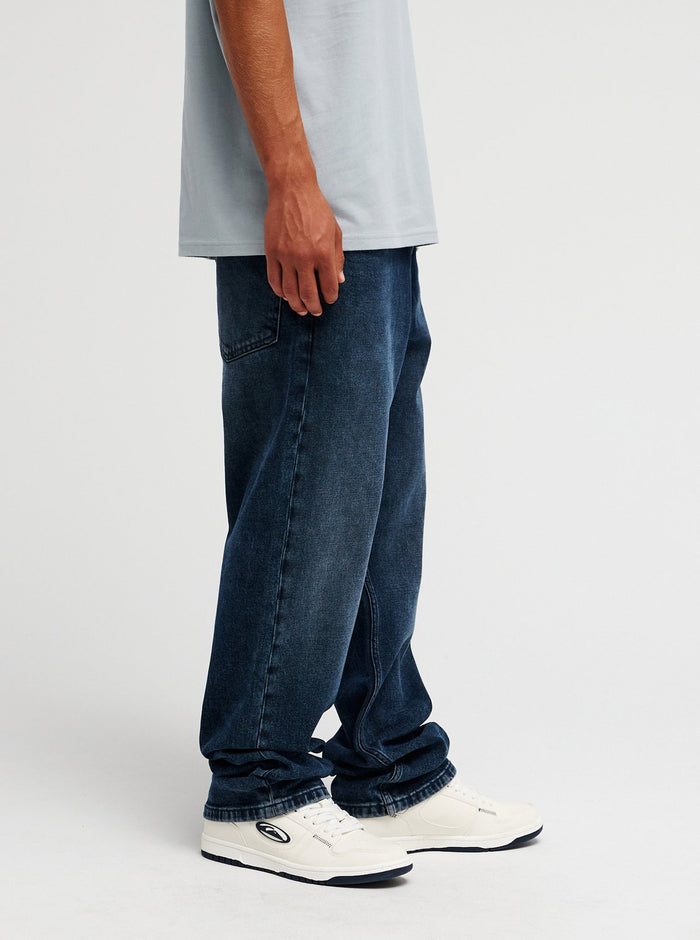 Quiksilver Aqua Cult Regular Fit Denim - Blue/Black Used