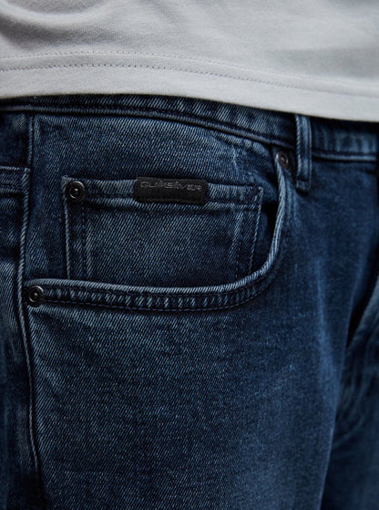 Quiksilver Aqua Cult Regular Fit Denim - Blue/Black Used