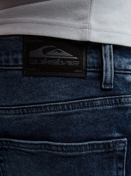 Quiksilver Aqua Cult Regular Fit Denim - Blue/Black Used