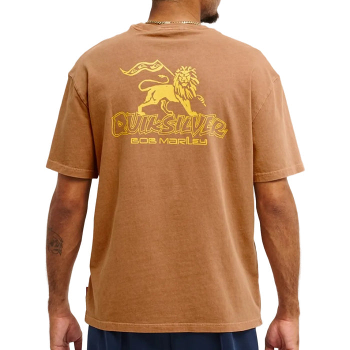 Quiksilver Bob Marley Zion T-Shirt - Light Brown