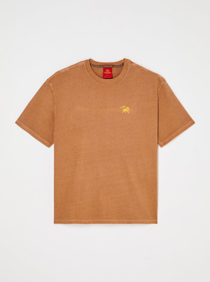 Quiksilver Bob Marley Zion T-Shirt - Light Brown