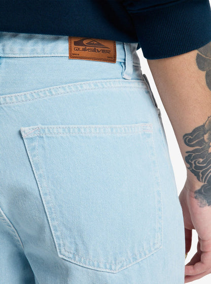 Quiksilver Mom Denim Pant - Ice Flow
