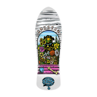 Santa Cruz Dressen Pup Reissue Skateboard Deck 9.5in x 29.44in