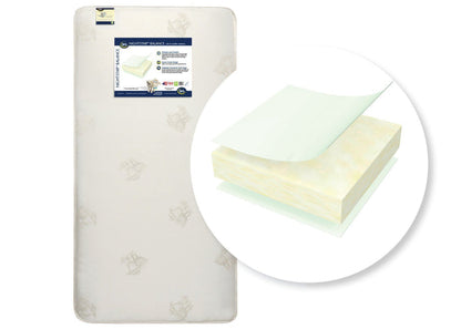 Serta Nightstarâ„¢ Balance Extra Firm Crib & Toddler Mattress, Front View, a2a No Color (NO)