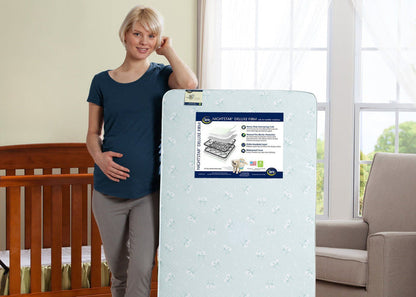 Serta Nightstarâ„¢ Deluxe Firm Crib & Toddler Mattress In Nursery a1a