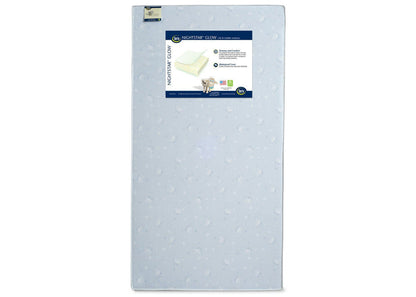 Serta Nightstarâ„¢ Glow Crib & Toddler Mattress Front View a3a No Color (NO)