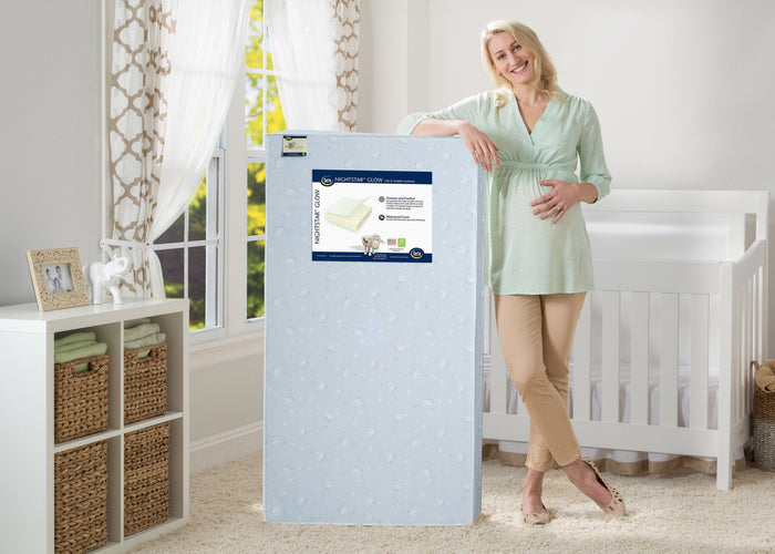 Serta Nightstarâ„¢ Glow Crib & Toddler Mattress In Nursery a0a No Color (NO)
