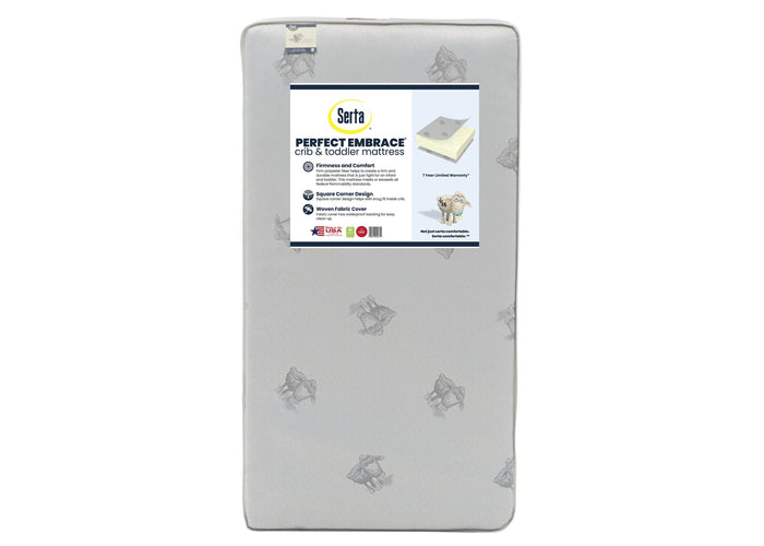 Serta Perfect Embrace Crib and Toddler Mattress, Main View