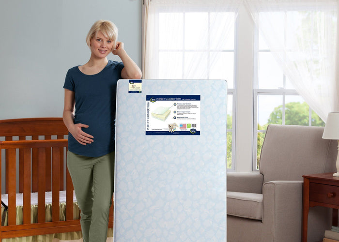 Serta Perfect Slumberâ„¢ Firm Crib & Toddler Mattress, Room View, a0a No Color (NO)