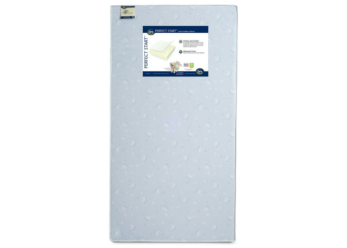 Serta Perfect Startâ„¢ Crib & Toddler Mattress Front View a3a No Color (NO)
