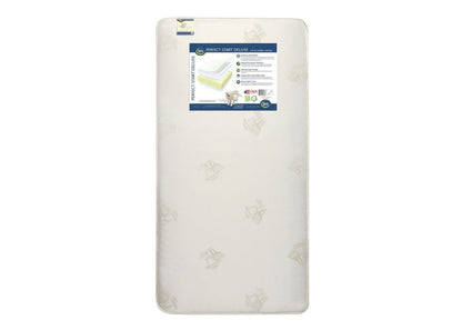 Serta Perfect Start Deluxe Crib & Toddler Mattress, Front View, a3a