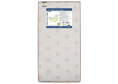 Serta Perfect Start Supreme Crib & Toddler Mattress, Front View, a3a No Color (NO)