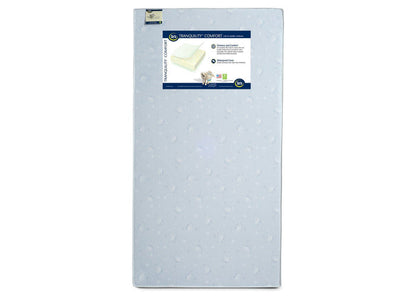 Serta Tranquility Comfort Crib & Toddler Mattress Front View a3a No Color (NO)