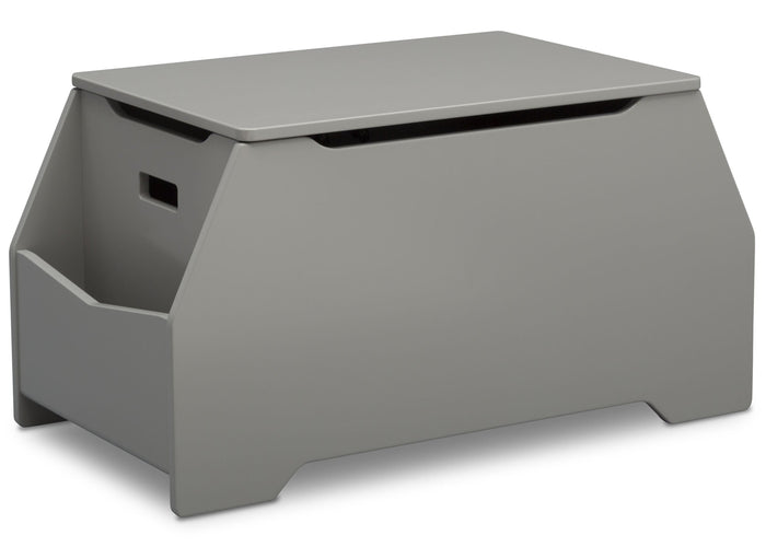 Delta Children Grey (026) Nolan Toybox (W101450), Right Silo, a2a