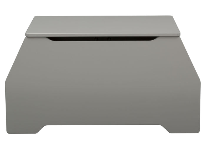 Delta Children Grey (026) Nolan Toybox (W101450), Front View, a4a