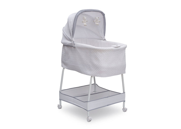 Silent Auto Gliding Elite Bassinet - Basketweave (2113) 701405-2113
