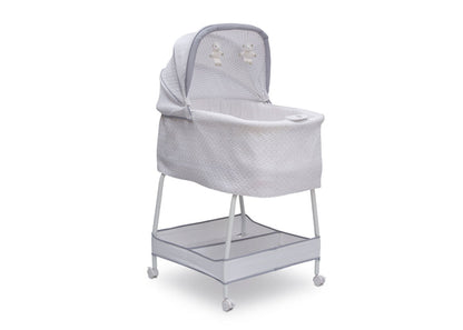 Silent Auto Gliding Elite Bassinet - Basketweave (2113) 701405-2113