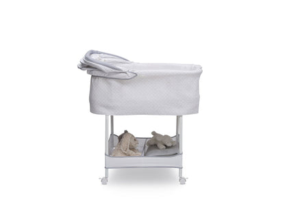 Silent Auto Gliding Elite Bassinet - Basketweave (2113) 701405-2113