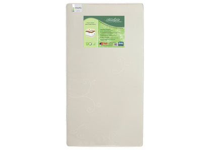Simmons Kids BeautySleep Naturally Bright Nights Crib & Toddler Mattress, Front View, a4a