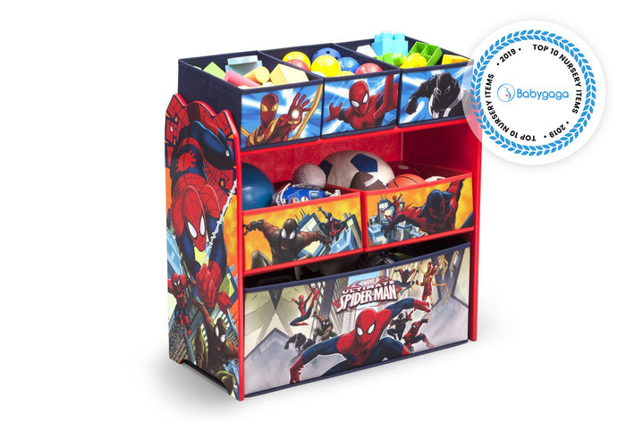 Delta Children Spider-Man Multi-Bin Toy Organizer
