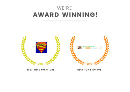 Delta Children Style 1 Super Friends (Batman | Robin | Superman | Wonder Woman | The Flash) Multi-Bin Toy Organizer