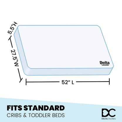 Sweet Bliss Dual Sided Crib and Toddler Mattress No Color (NO)