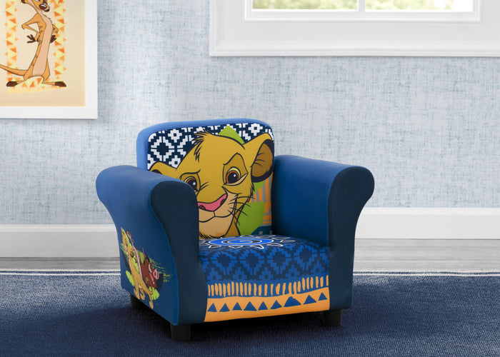 Delta Children The Lion King (1079) Kids Upholstered Chair, Hangtag View