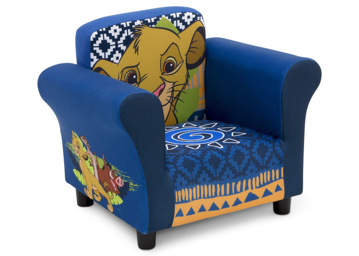Delta Children The Lion King (1079) Kids Upholstered Chair, Right Silo View