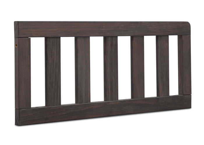 Simmons Kids Rustic Grey (084) Toddler Guardrail (180129), Angled View a1a