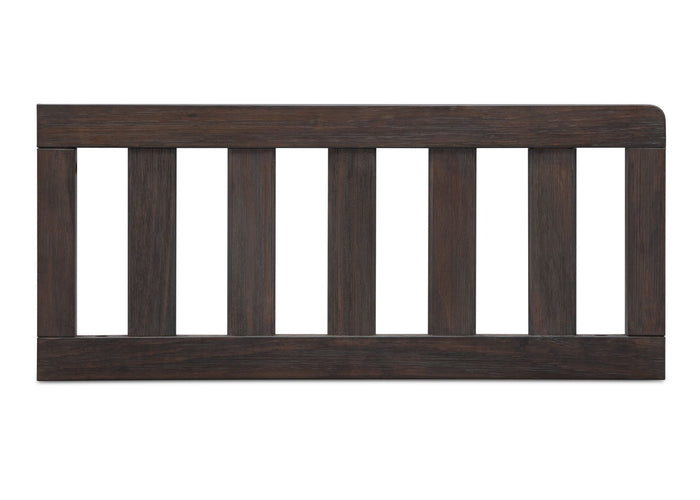 Simmons Kids Rustic Grey (084) Toddler Guardrail (180129), Front View a2a