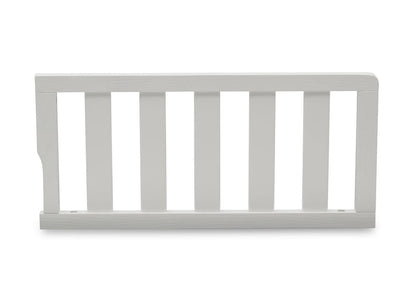 Delta Children Textured White (1349) Toddler Guardrail W0061, Front Silo View