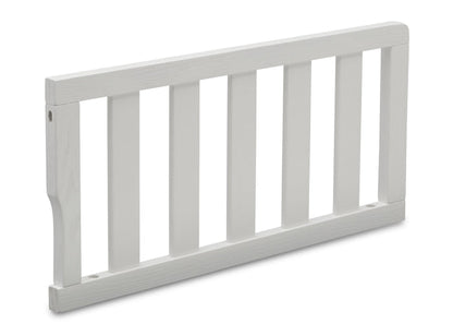 Delta Children Textured White (1349) Toddler Guardrail W0061, Right Silo View