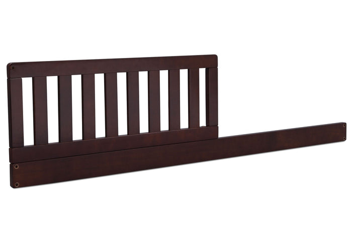 Dark Chocolate (207ST) Toddler Guardrail/Daybed Rail Kit, Side View c1c
