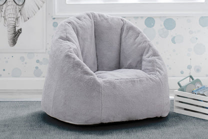 Toddler Snuggle Chair Grey Suede (5000)