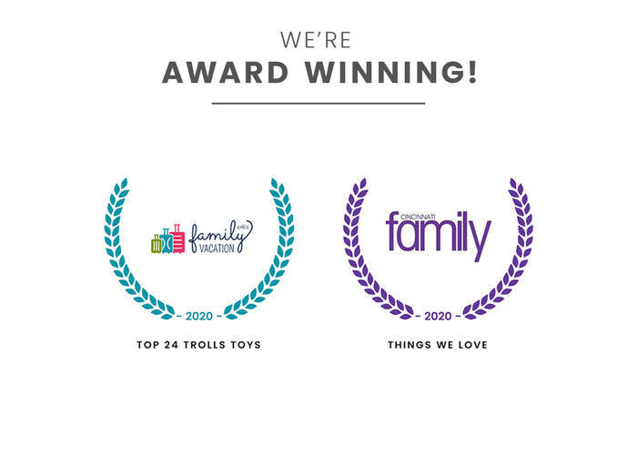 Award badges for Top 24 Trolls Toys and Things We LoveTrolls World Tour 1177
