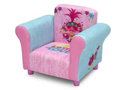 Delta Children Trolls World Tour (1177) Upholstered Chair, Left Silo View