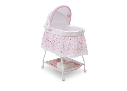 Delta Children Classic Princess (2208) Ultimate Sweet Beginnings Bassinet, Right View f1f