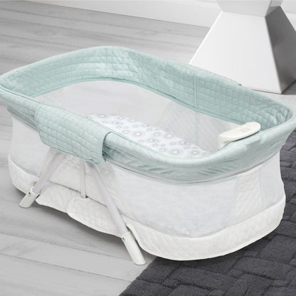 Ultra-Compact Travel Bassinet Aqua Geo (2040) 25403-2040