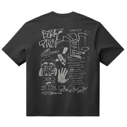 Vans Dirt Trip Loose Fit T-Shirt - Vintage Black
