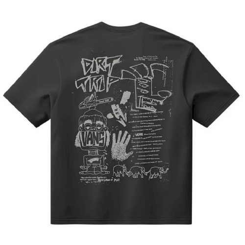 Vans Dirt Trip Loose Fit T-Shirt - Vintage Black