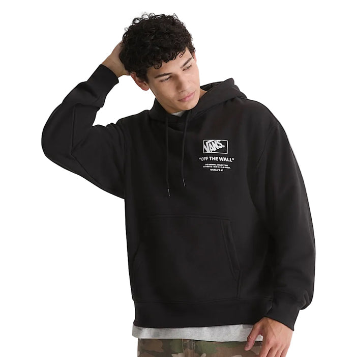 Vans Stacked Hi Hoodie - Black/White