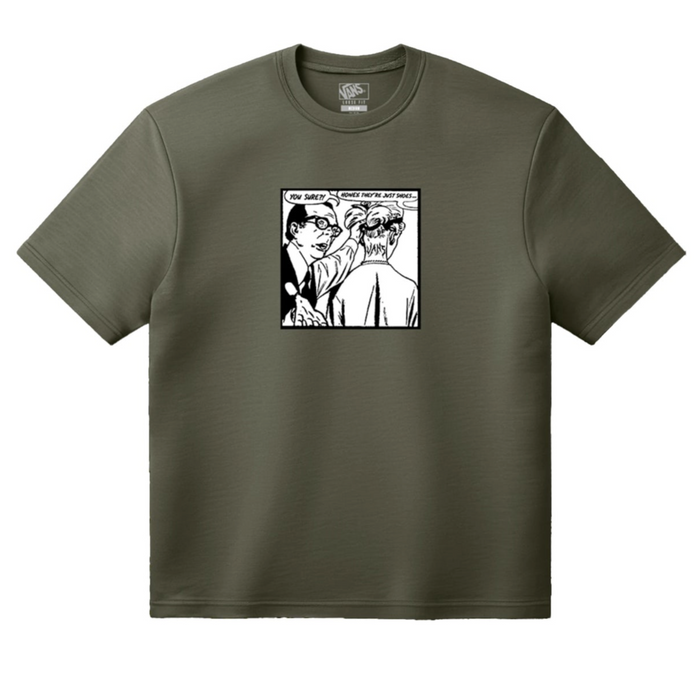 Vans They Are Just Shoes T-Shirt - Mossy Olive
