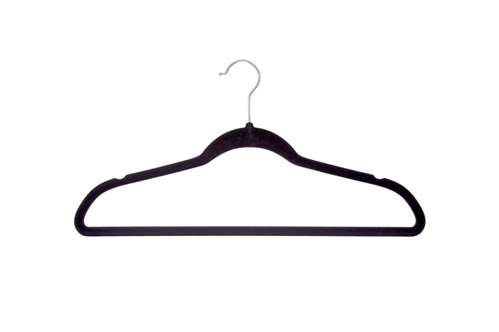 Delta Children Velvet Hangers (pack of 50) Black (001), Single View