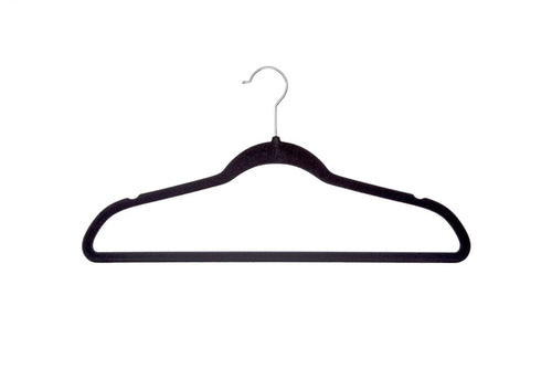 Delta Children Velvet Hangers (pack of 50) Black (001), Single View