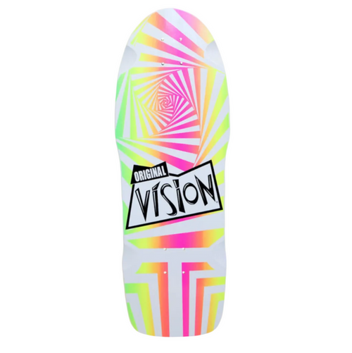 Vision Original Old Skool Deck - Rainbow White