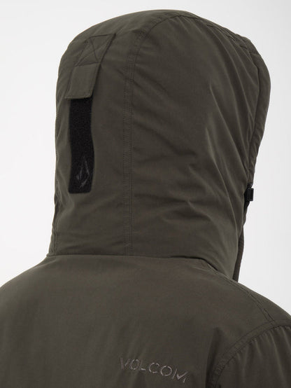 Volcom Dodstone 5k Jacket - Rinsed Black