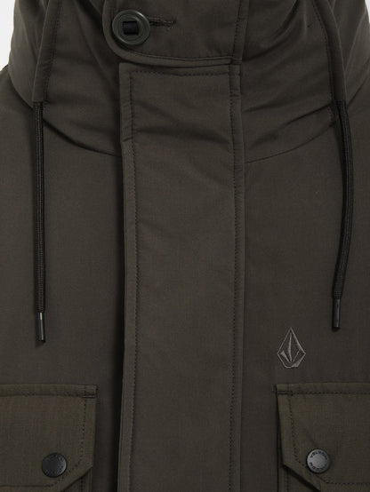 Volcom Dodstone 5k Jacket - Rinsed Black