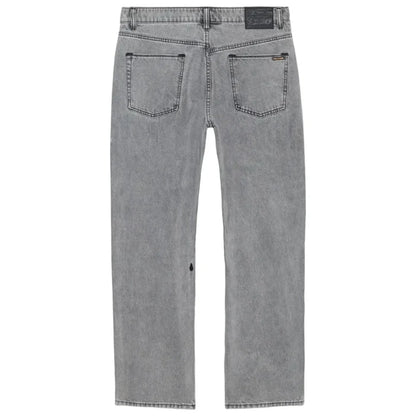 Volcom Fivedown Relaxed Tapered Denim - Light Grey