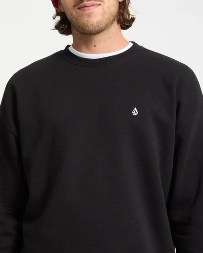 Volcom Single Stone Crew - Black